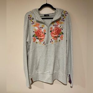 Ampersand Avenue Half Zip Hoodie